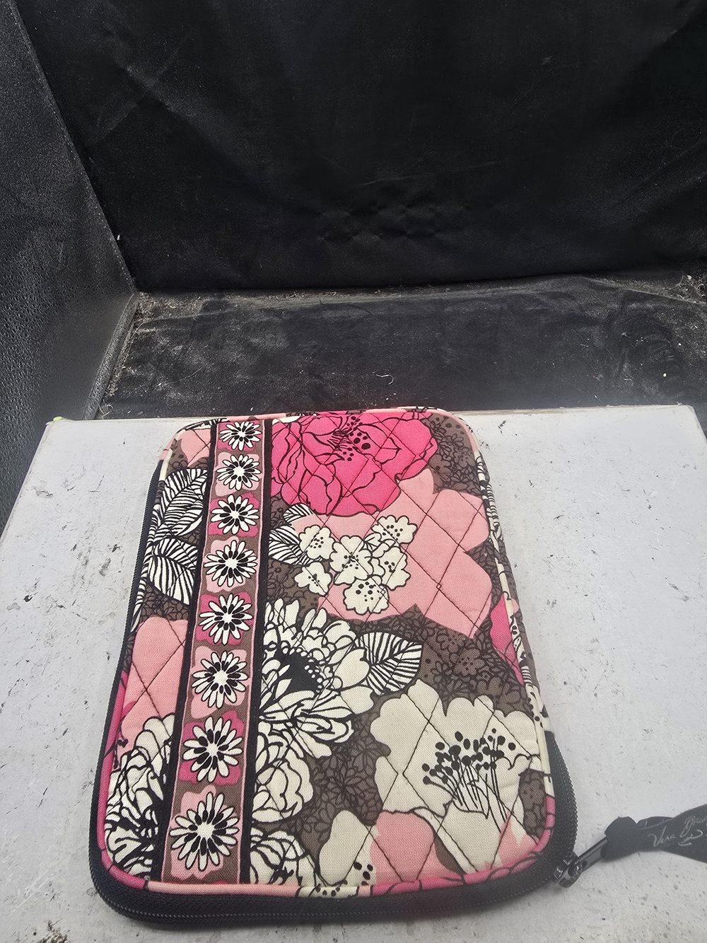 Vera Bradley Pink Floral Quilted Tablet Sleeve